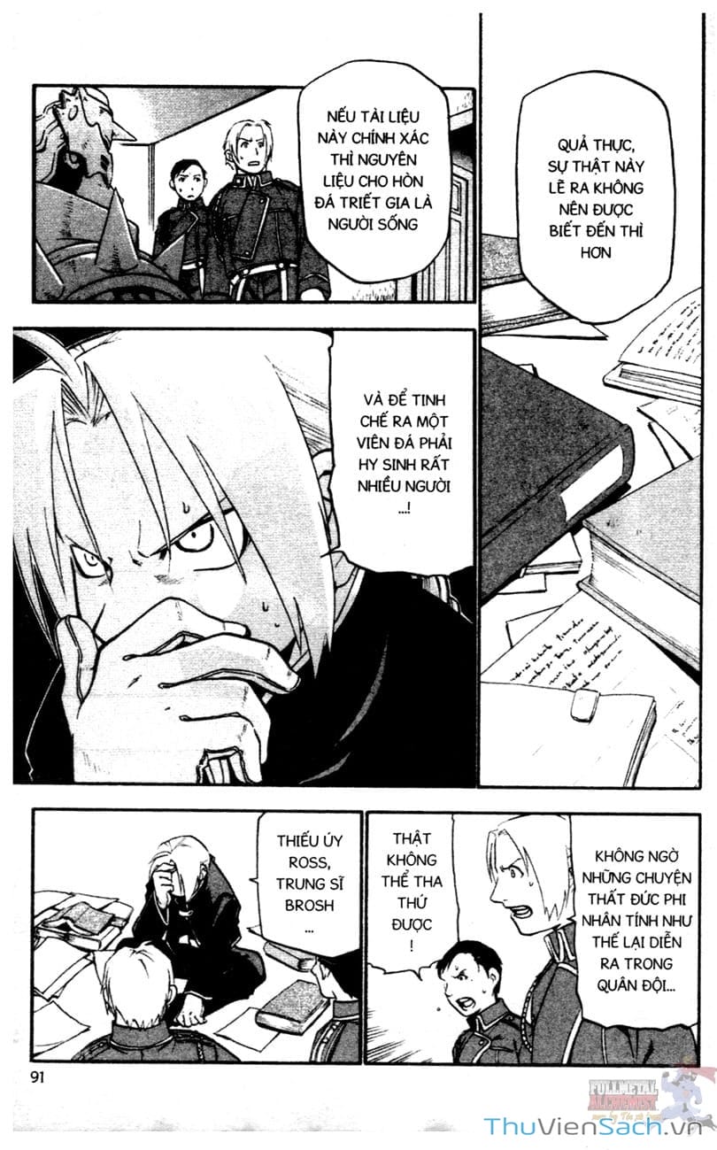 Truyện Tranh Giả Kim Thuật Sư trang 4