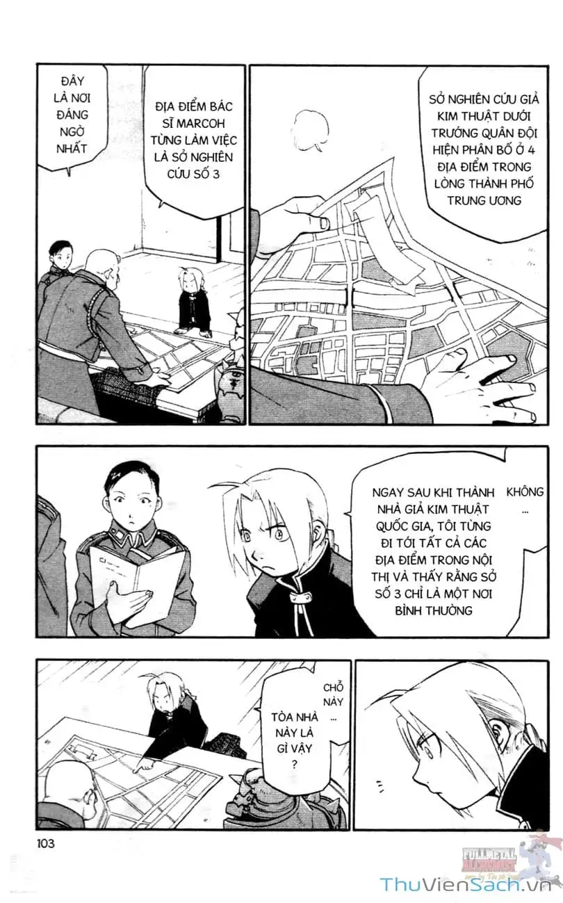 Truyện Tranh Giả Kim Thuật Sư trang 4