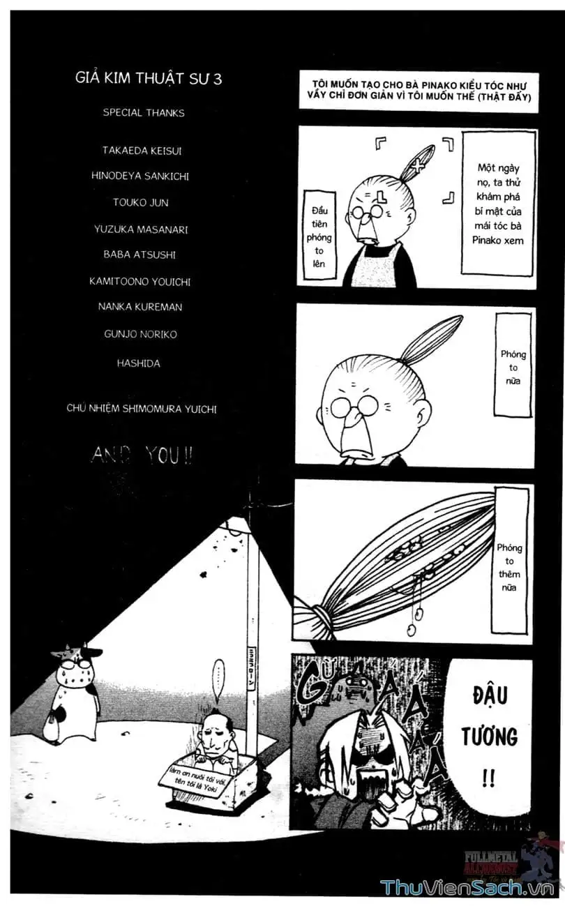 Truyện Tranh Giả Kim Thuật Sư trang 4