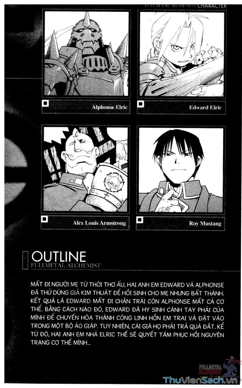 Truyện Tranh Giả Kim Thuật Sư trang 4