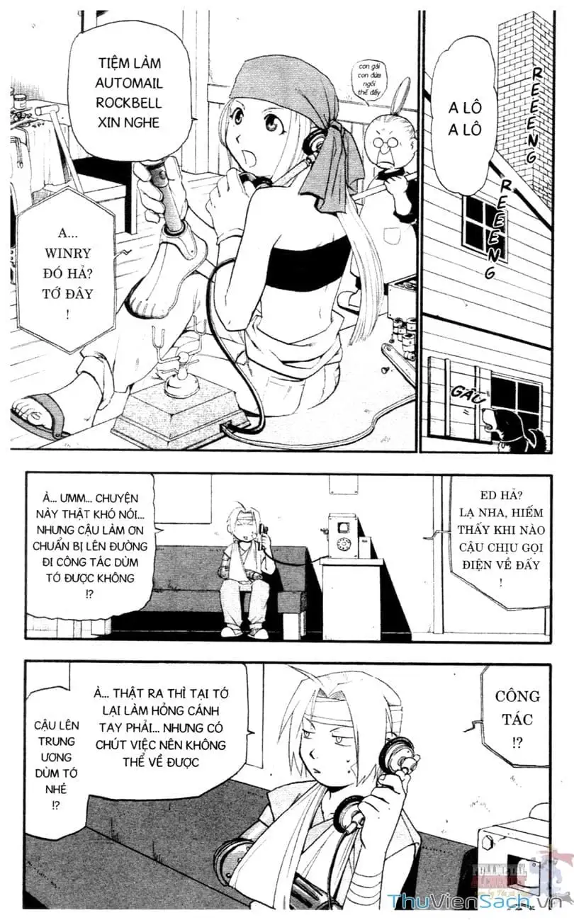 Truyện Tranh Giả Kim Thuật Sư trang 4