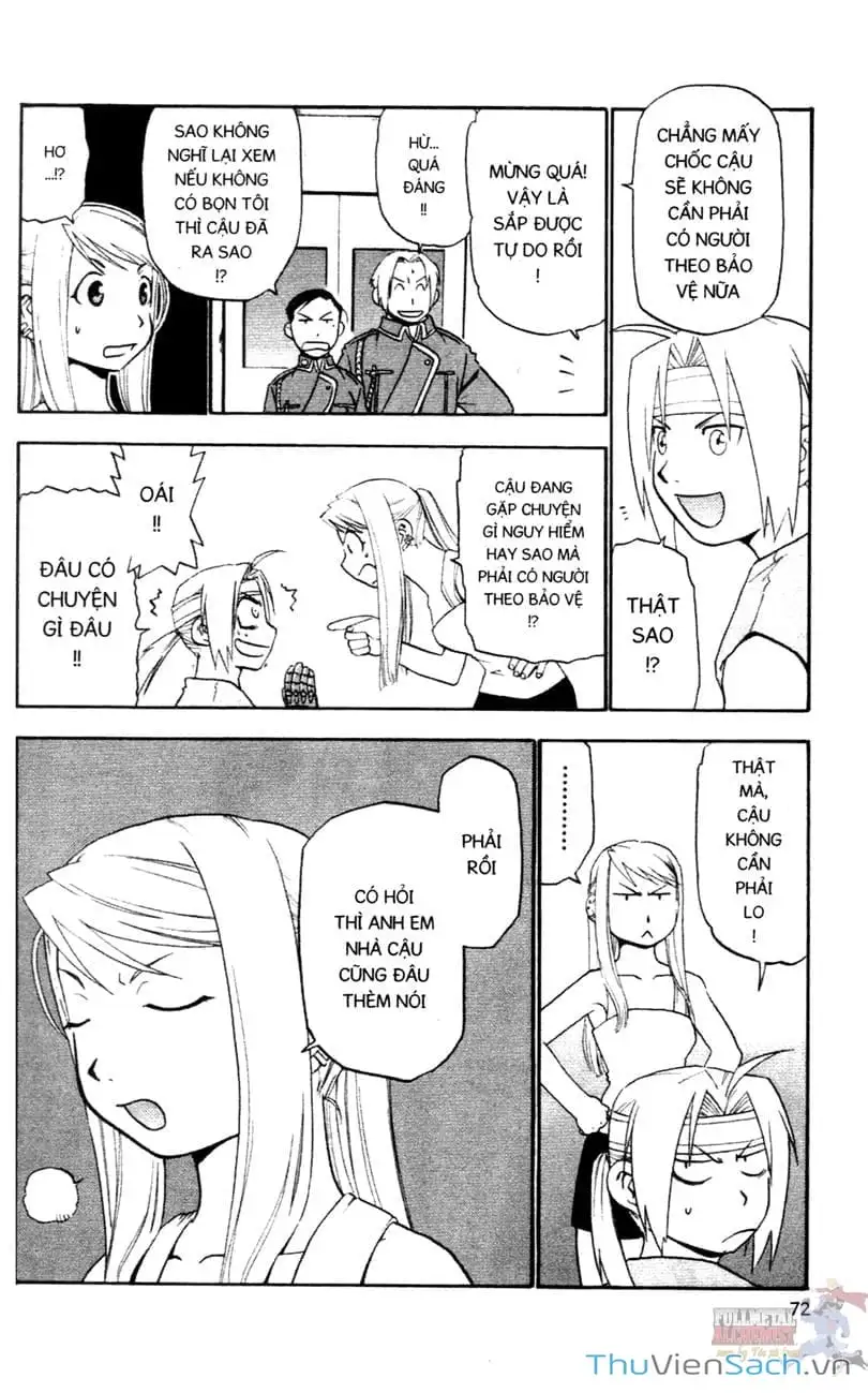 Truyện Tranh Giả Kim Thuật Sư trang 4