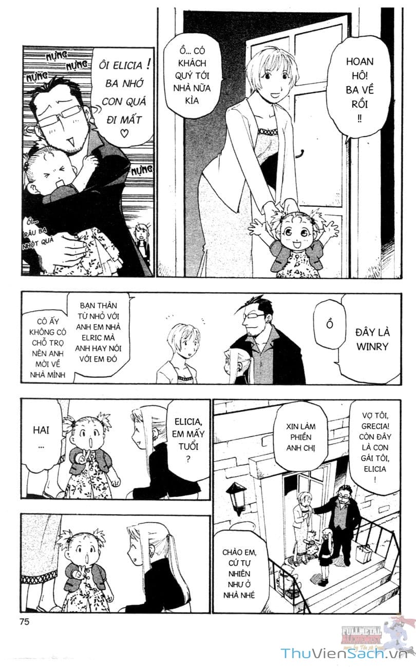 Truyện Tranh Giả Kim Thuật Sư trang 4