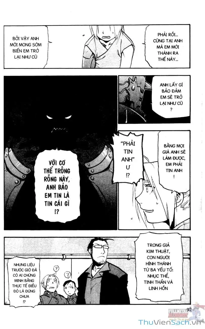 Truyện Tranh Giả Kim Thuật Sư trang 4