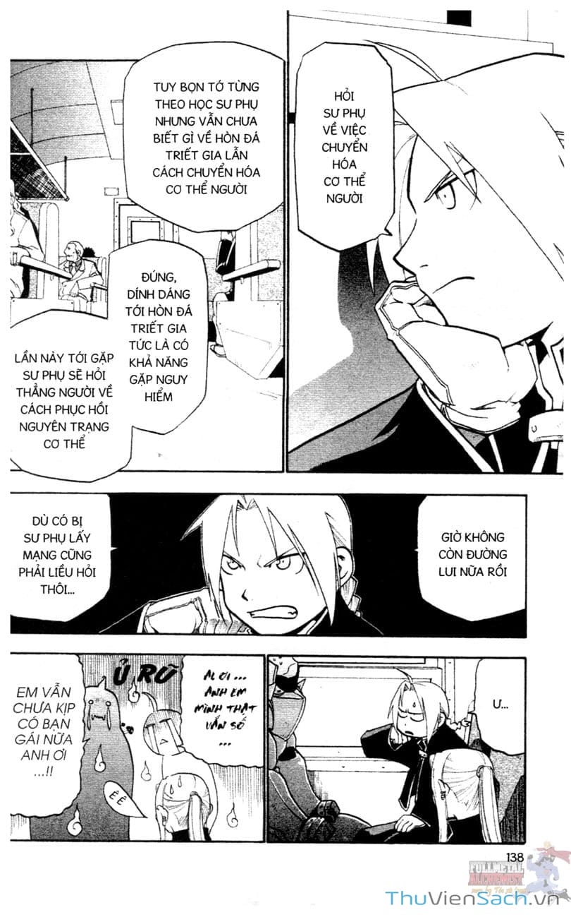 Truyện Tranh Giả Kim Thuật Sư trang 4