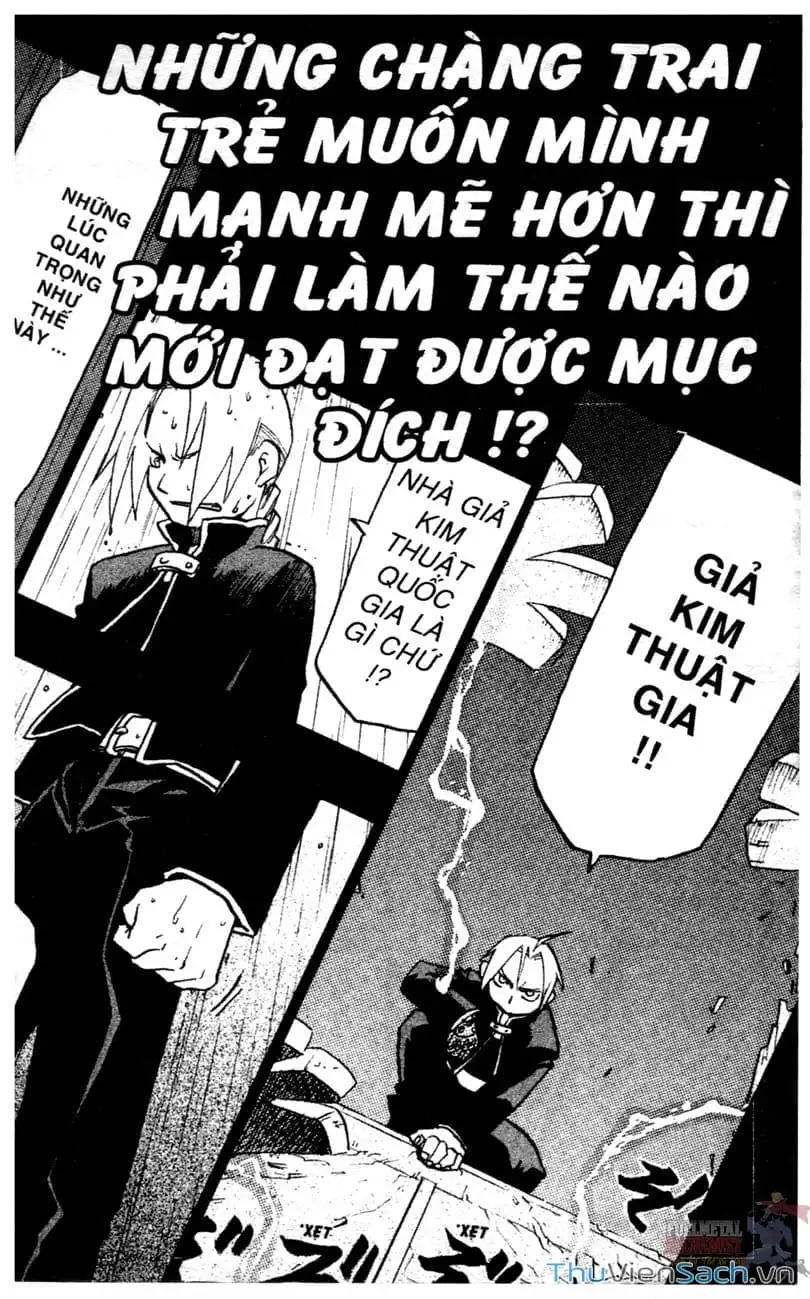 Truyện Tranh Giả Kim Thuật Sư trang 4