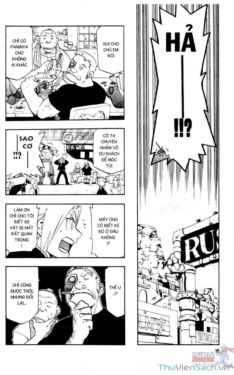 Truyện Tranh Giả Kim Thuật Sư trang 4