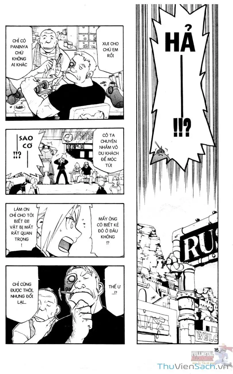 Truyện Tranh Giả Kim Thuật Sư trang 4