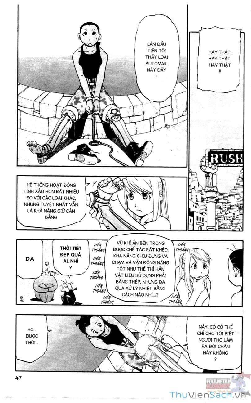 Truyện Tranh Giả Kim Thuật Sư trang 4