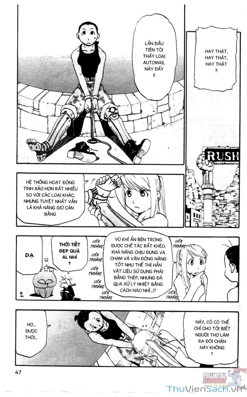 Truyện Tranh Giả Kim Thuật Sư trang 4