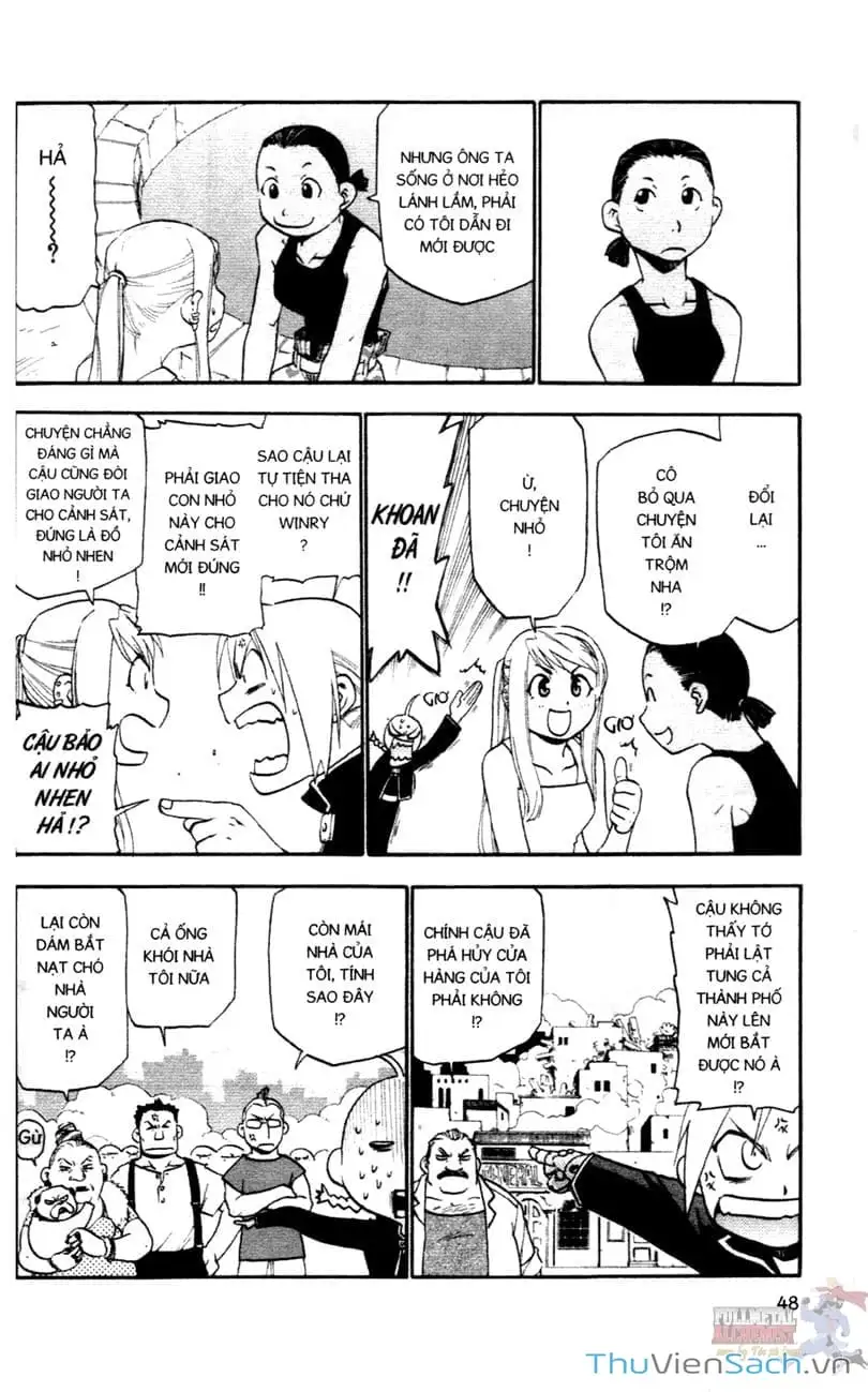 Truyện Tranh Giả Kim Thuật Sư trang 4