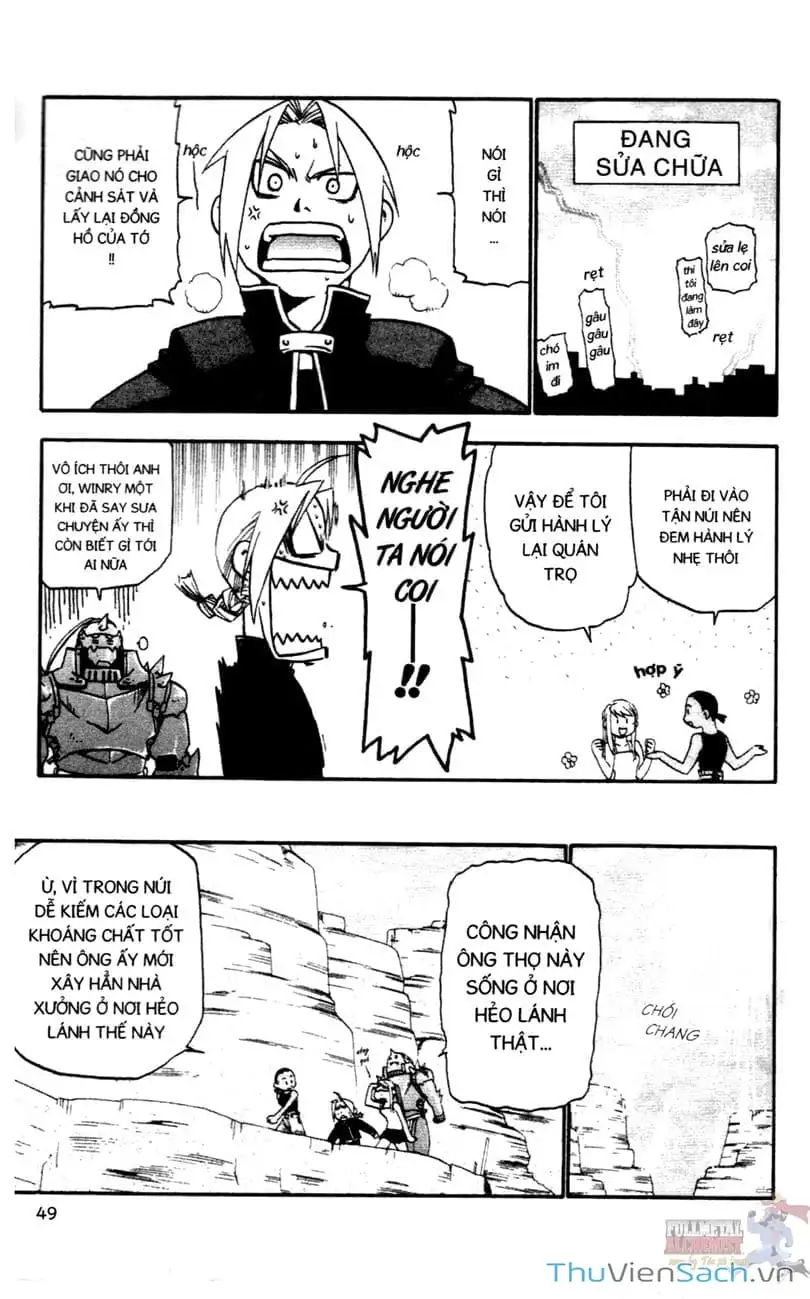 Truyện Tranh Giả Kim Thuật Sư trang 4