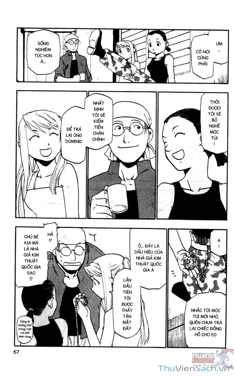 Truyện Tranh Giả Kim Thuật Sư trang 4