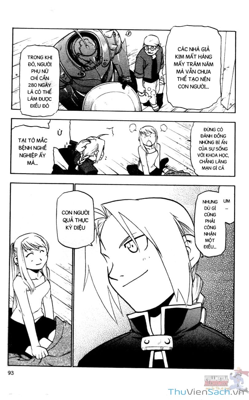 Truyện Tranh Giả Kim Thuật Sư trang 4