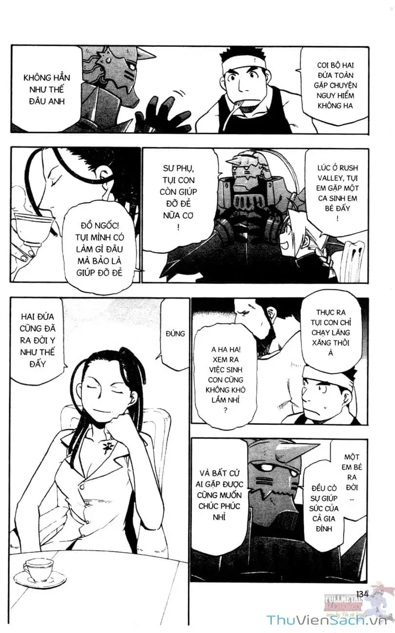 Truyện Tranh Giả Kim Thuật Sư trang 4