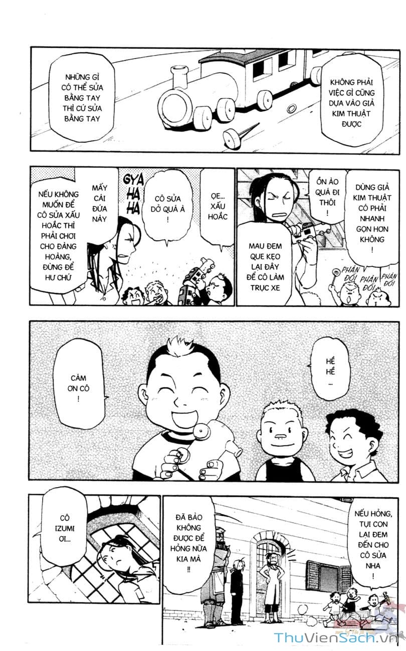 Truyện Tranh Giả Kim Thuật Sư trang 4