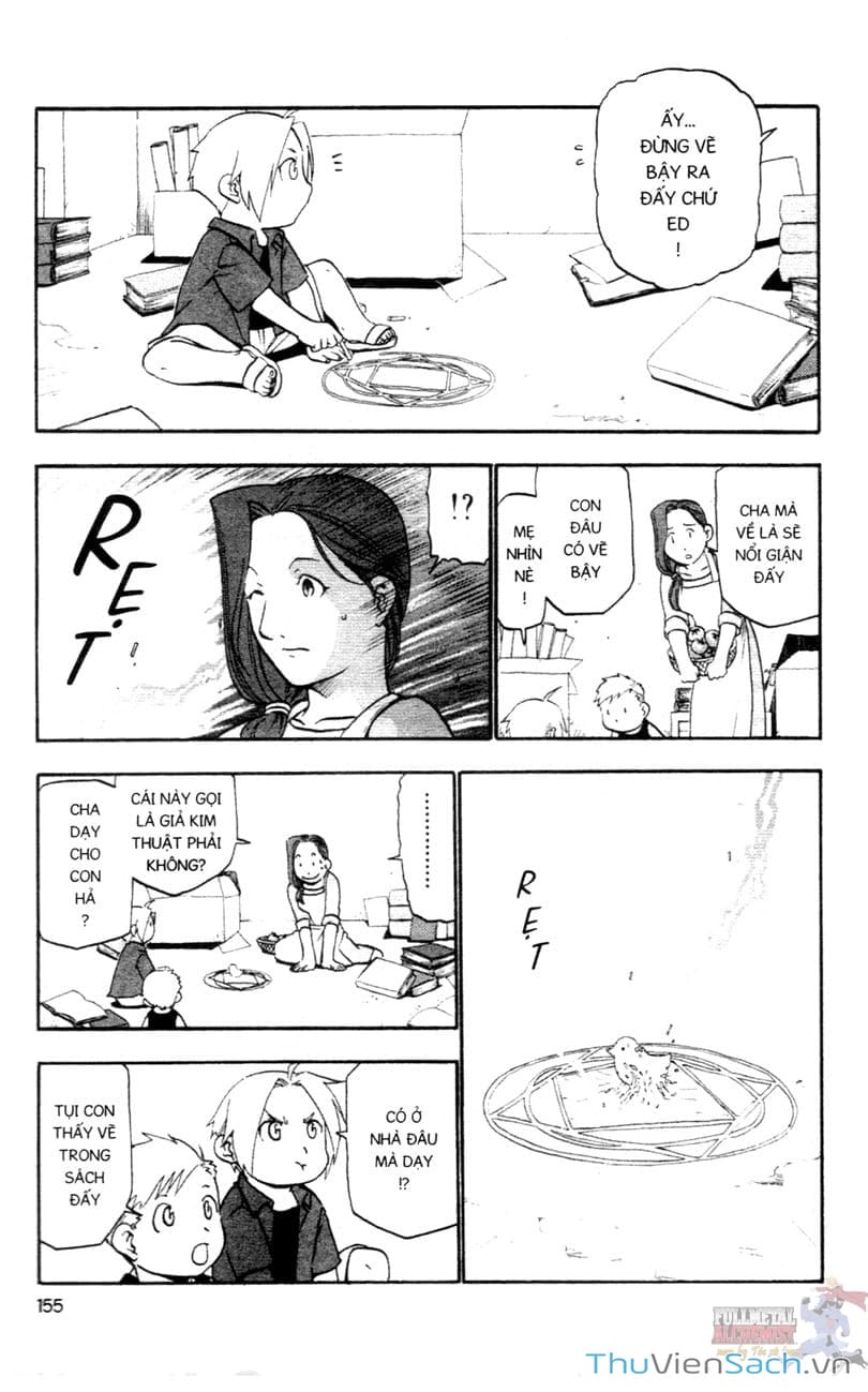 Truyện Tranh Giả Kim Thuật Sư trang 4