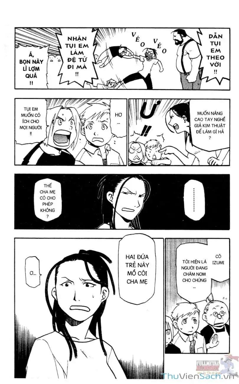 Truyện Tranh Giả Kim Thuật Sư trang 4