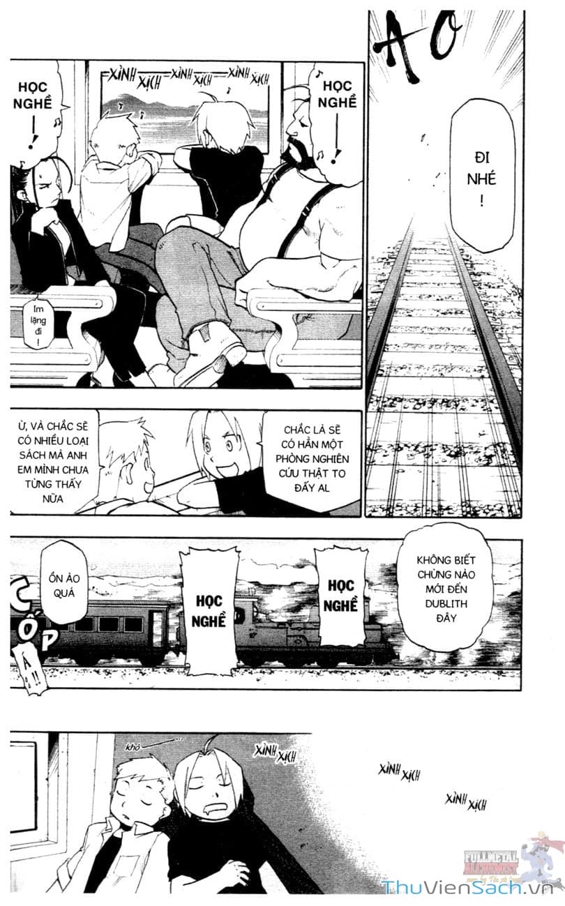 Truyện Tranh Giả Kim Thuật Sư trang 4