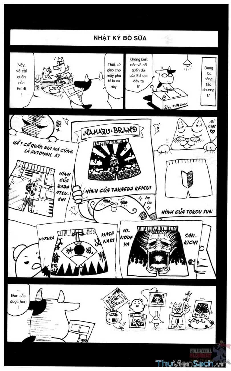 Truyện Tranh Giả Kim Thuật Sư trang 4