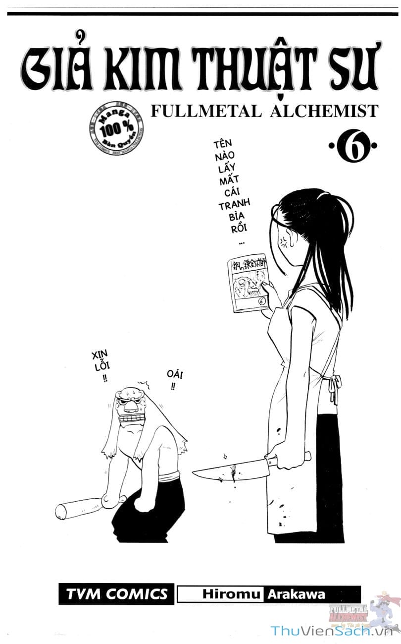 Truyện Tranh Giả Kim Thuật Sư trang 4