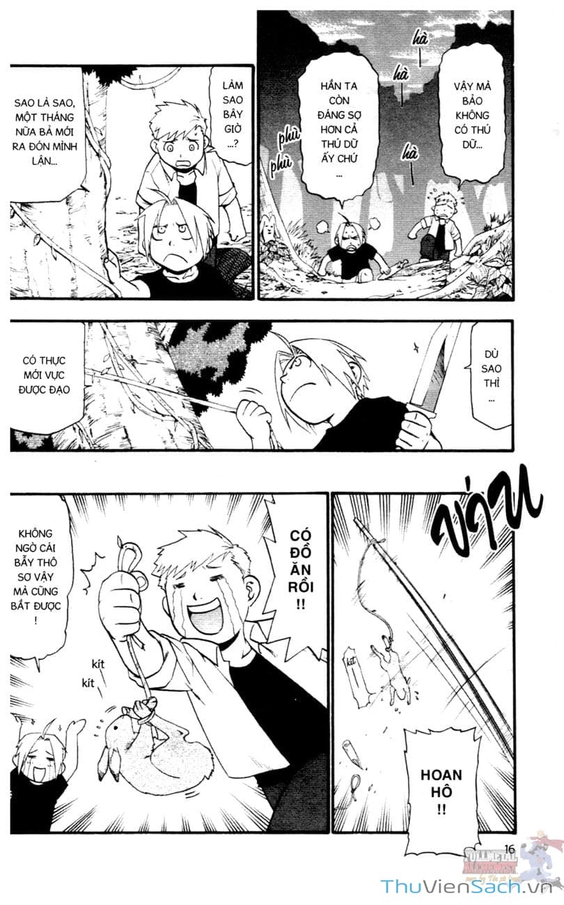 Truyện Tranh Giả Kim Thuật Sư trang 4