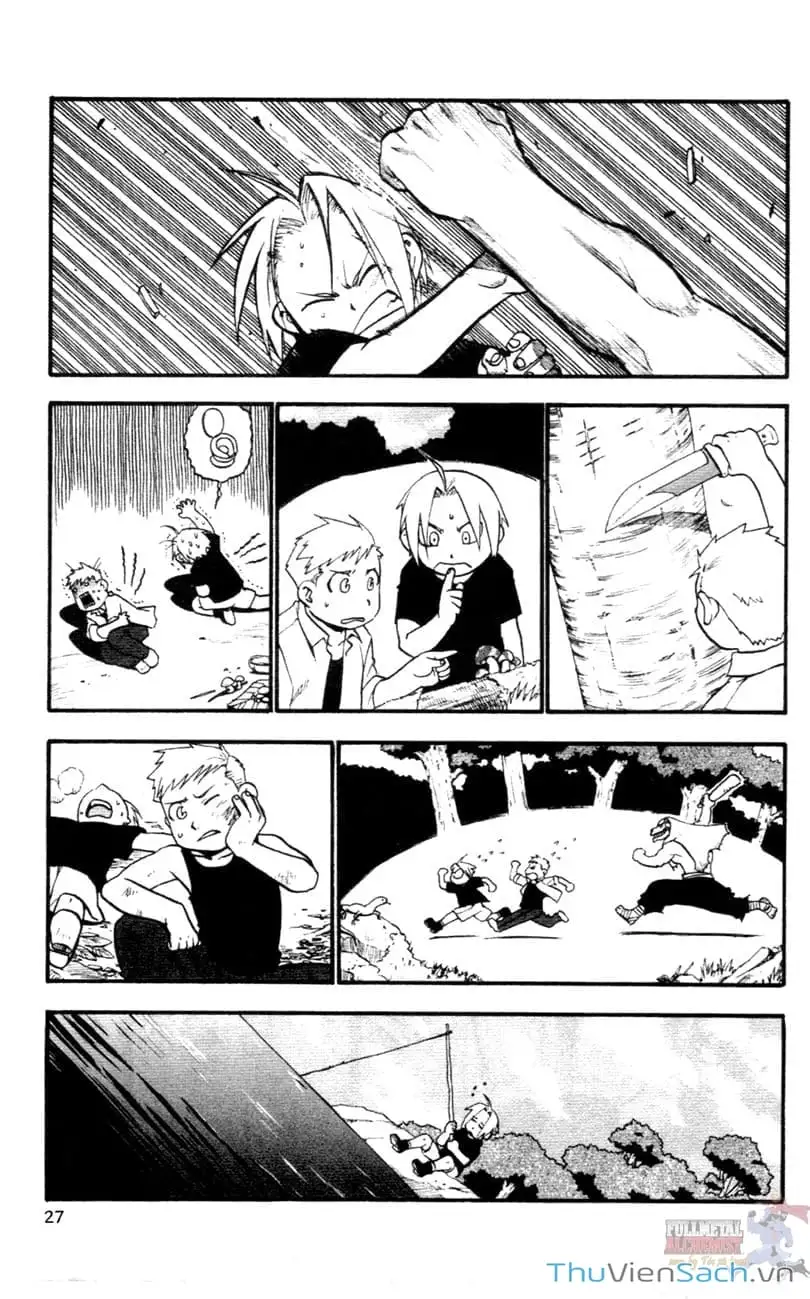 Truyện Tranh Giả Kim Thuật Sư trang 4