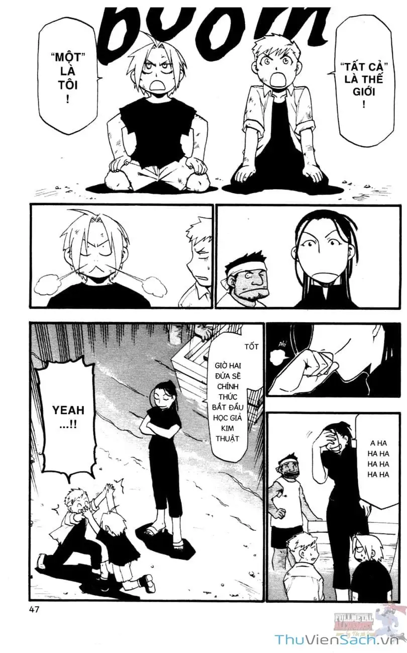Truyện Tranh Giả Kim Thuật Sư trang 4