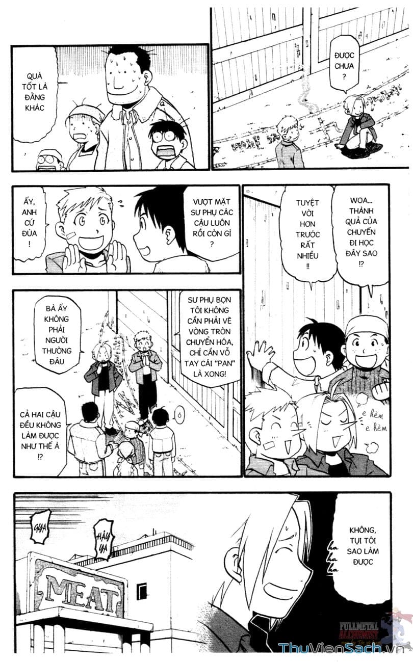 Truyện Tranh Giả Kim Thuật Sư trang 4