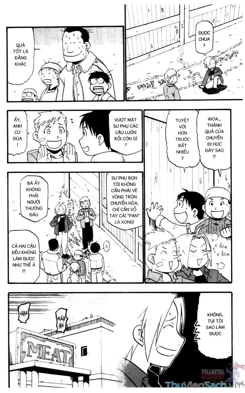 Truyện Tranh Giả Kim Thuật Sư trang 4