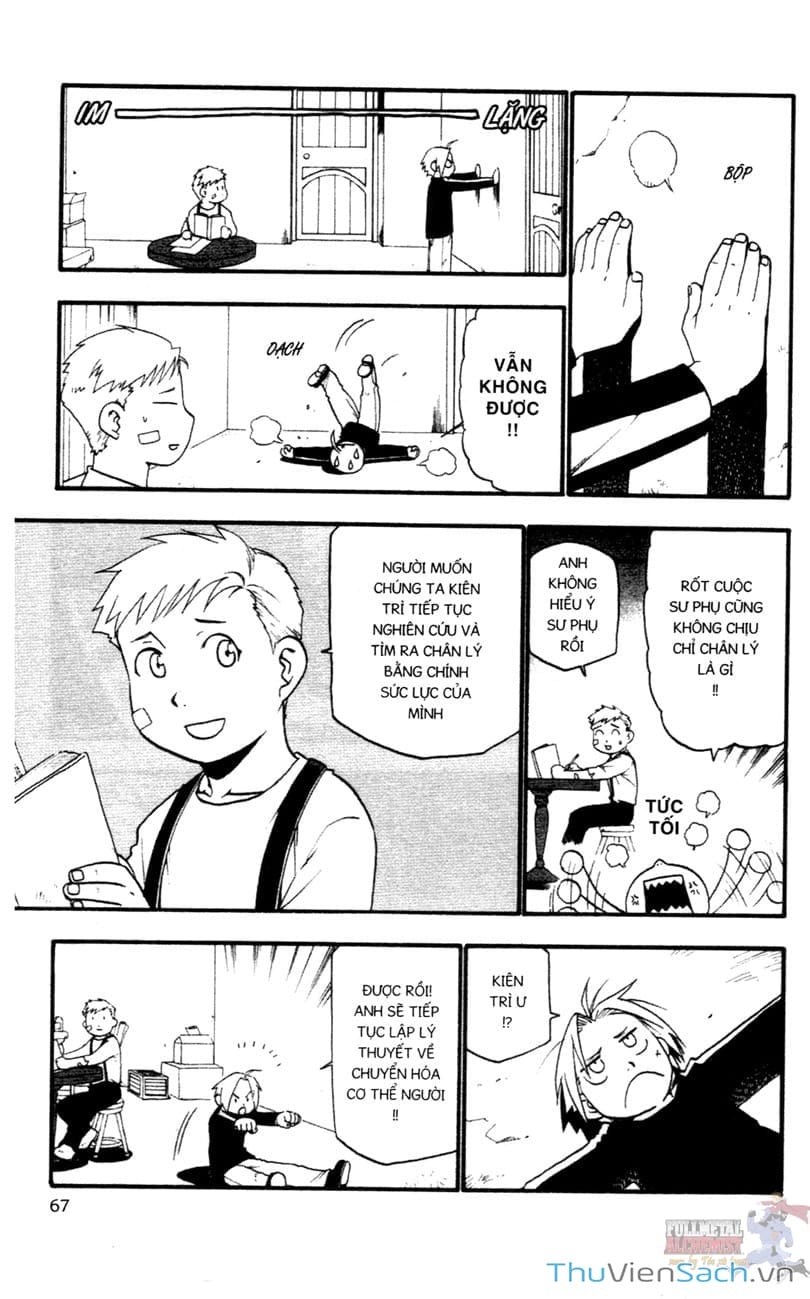 Truyện Tranh Giả Kim Thuật Sư trang 4