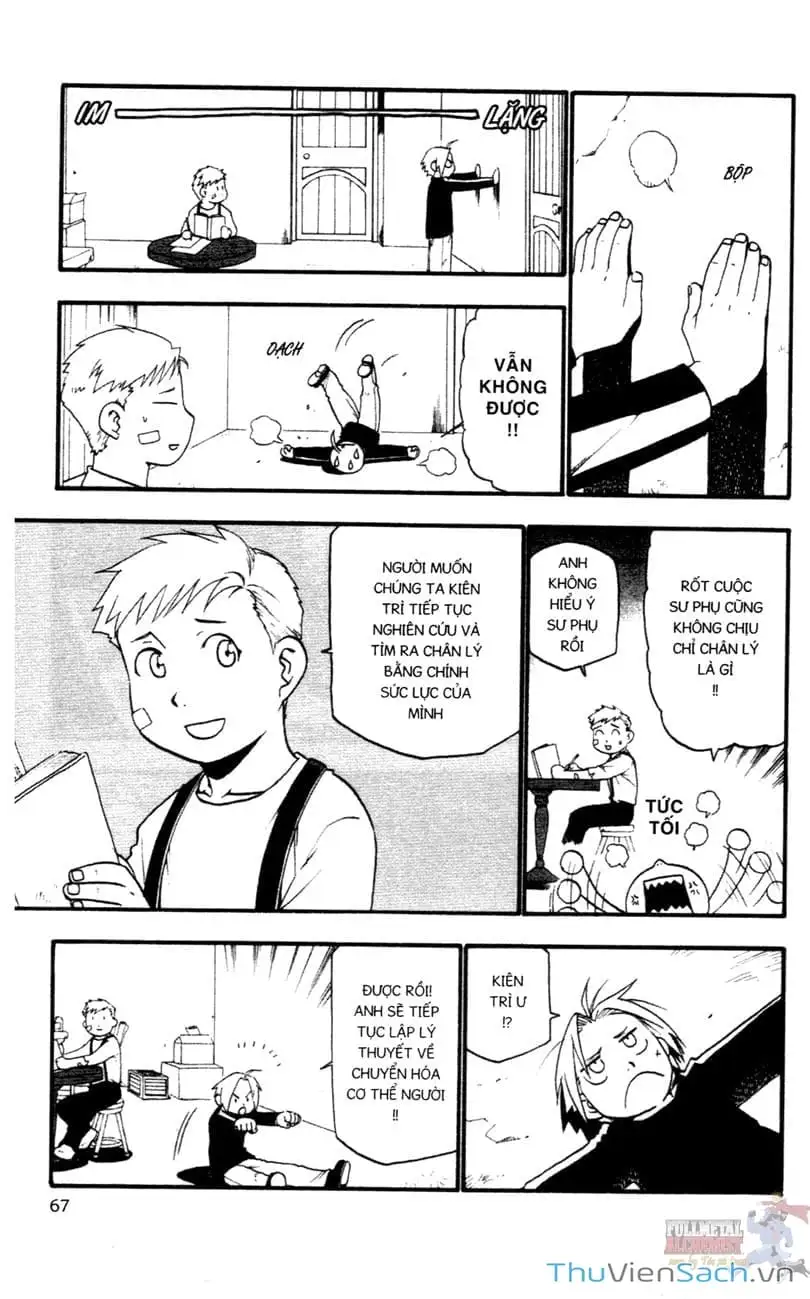 Truyện Tranh Giả Kim Thuật Sư trang 4