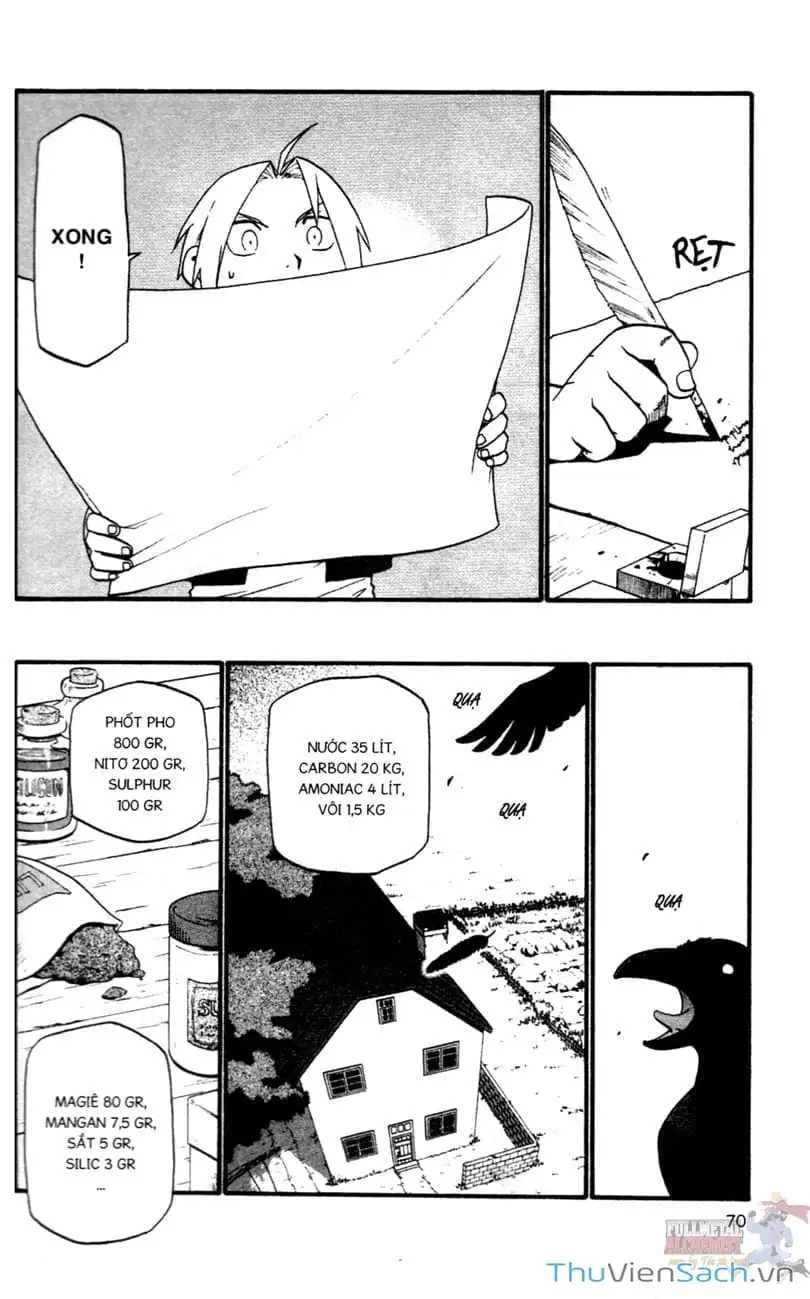 Truyện Tranh Giả Kim Thuật Sư trang 4