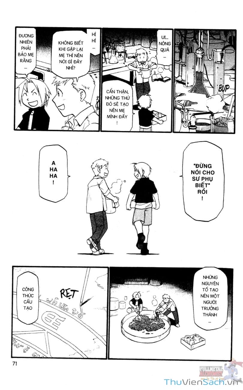 Truyện Tranh Giả Kim Thuật Sư trang 4