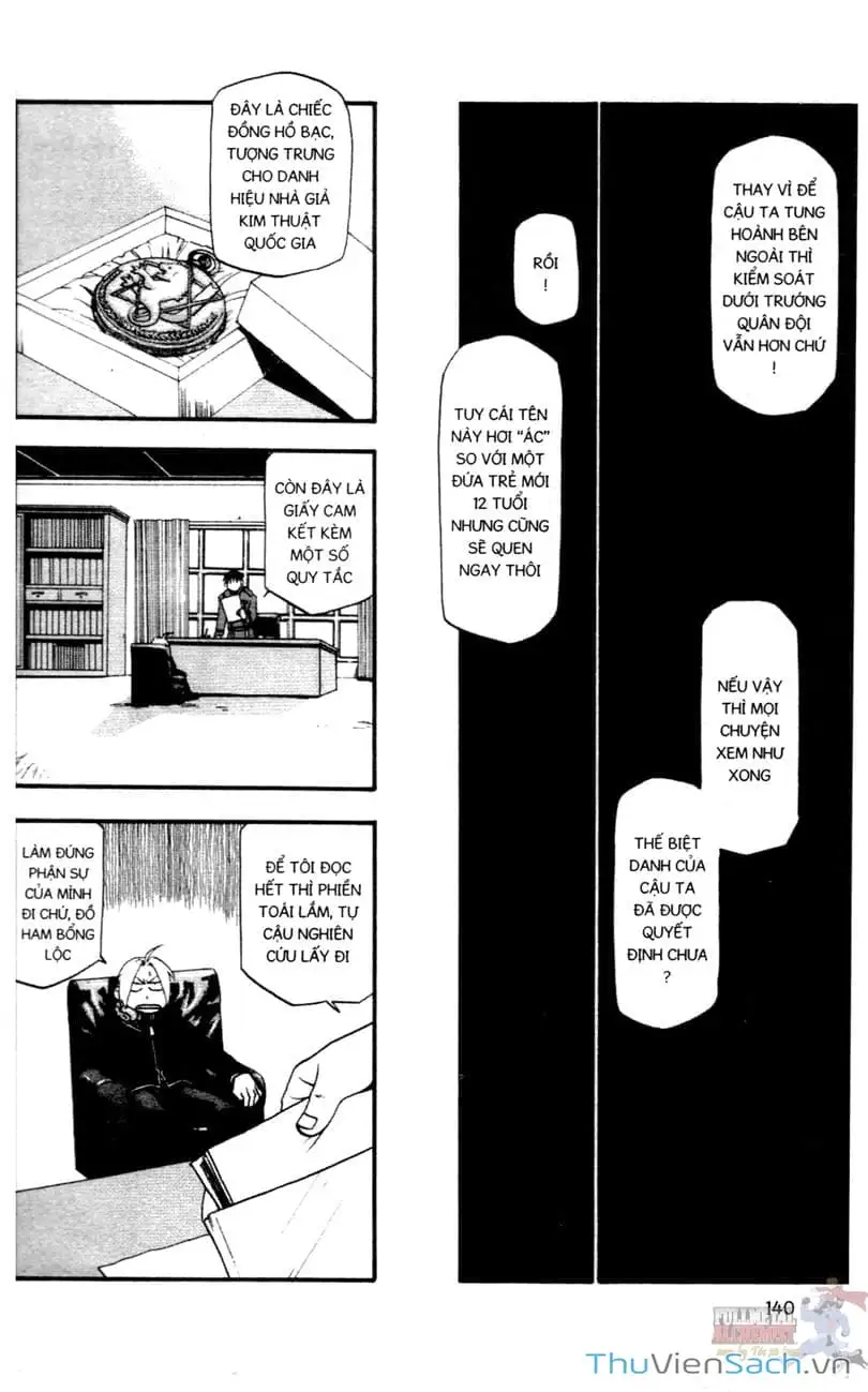 Truyện Tranh Giả Kim Thuật Sư trang 4