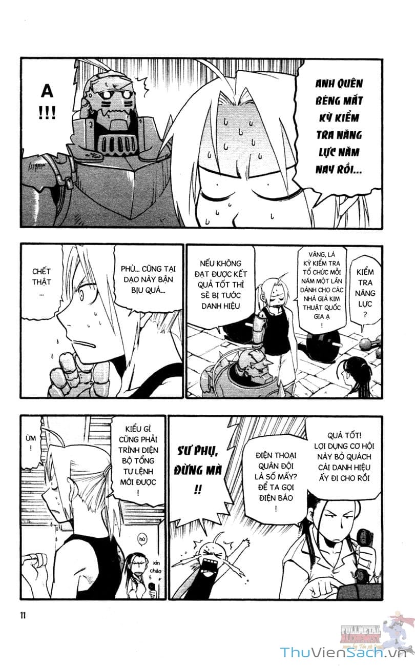 Truyện Tranh Giả Kim Thuật Sư trang 4