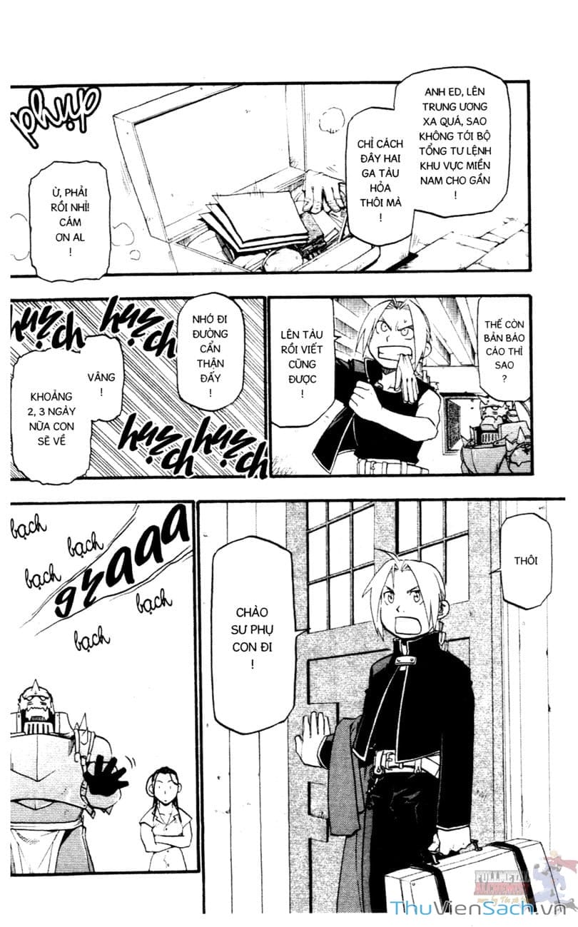 Truyện Tranh Giả Kim Thuật Sư trang 4