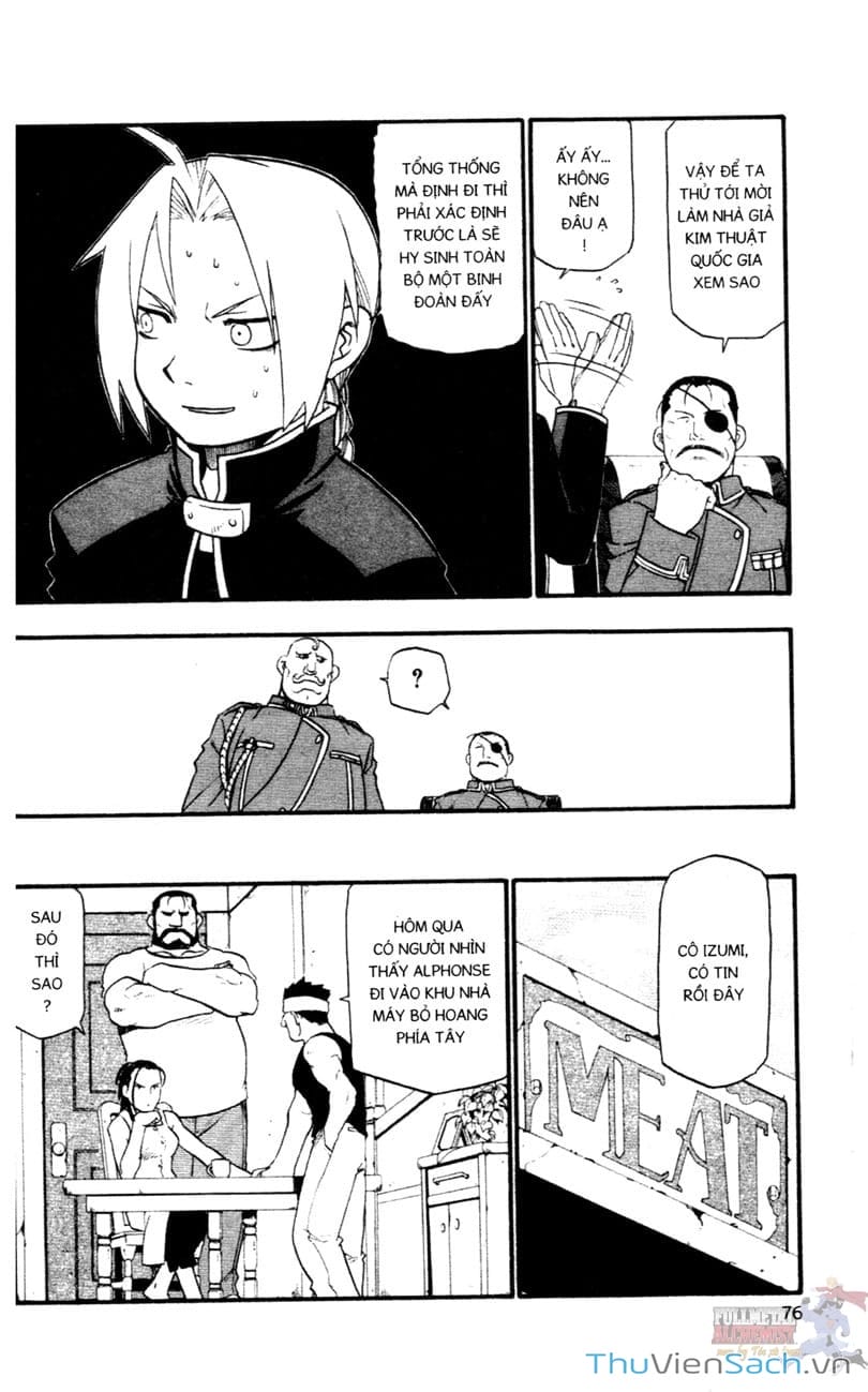 Truyện Tranh Giả Kim Thuật Sư trang 4