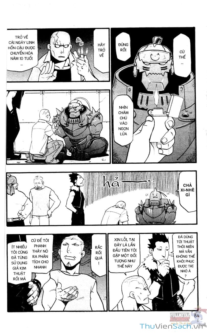 Truyện Tranh Giả Kim Thuật Sư trang 4
