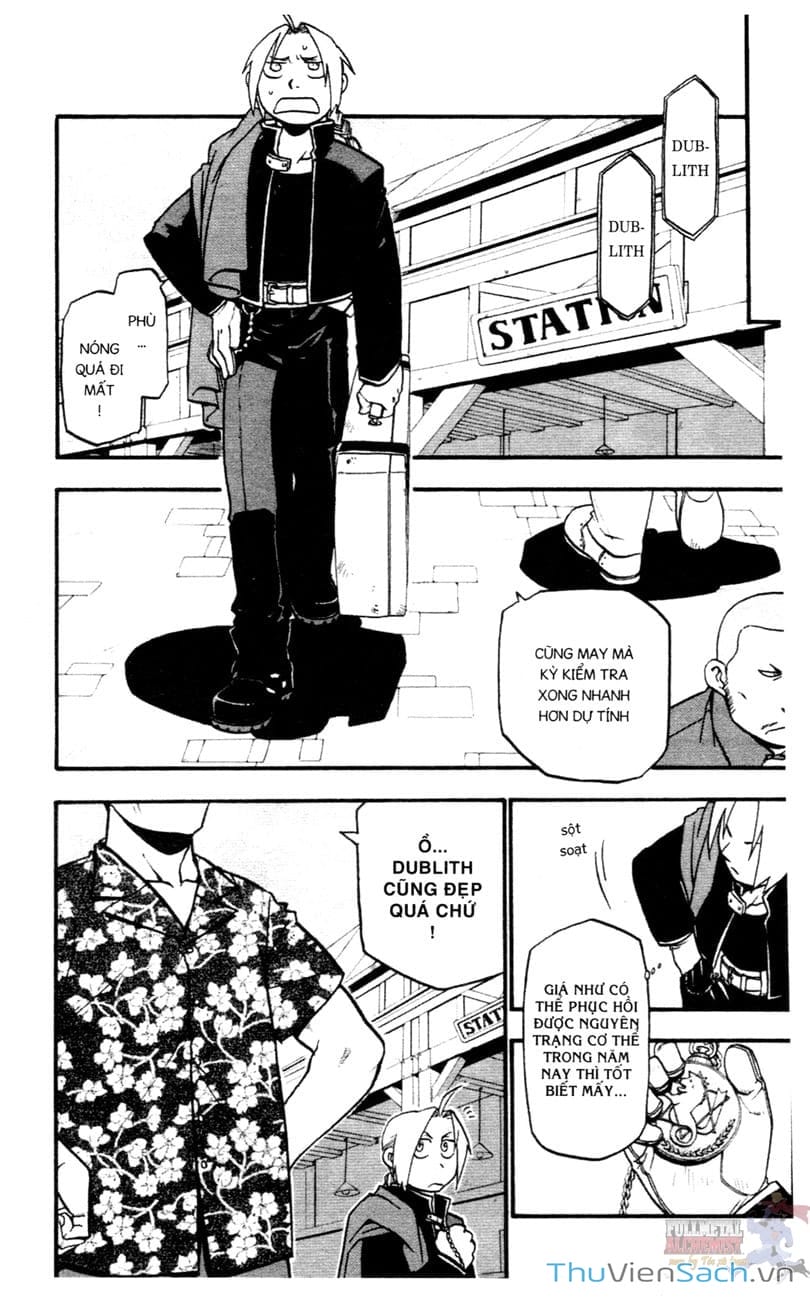 Truyện Tranh Giả Kim Thuật Sư trang 4