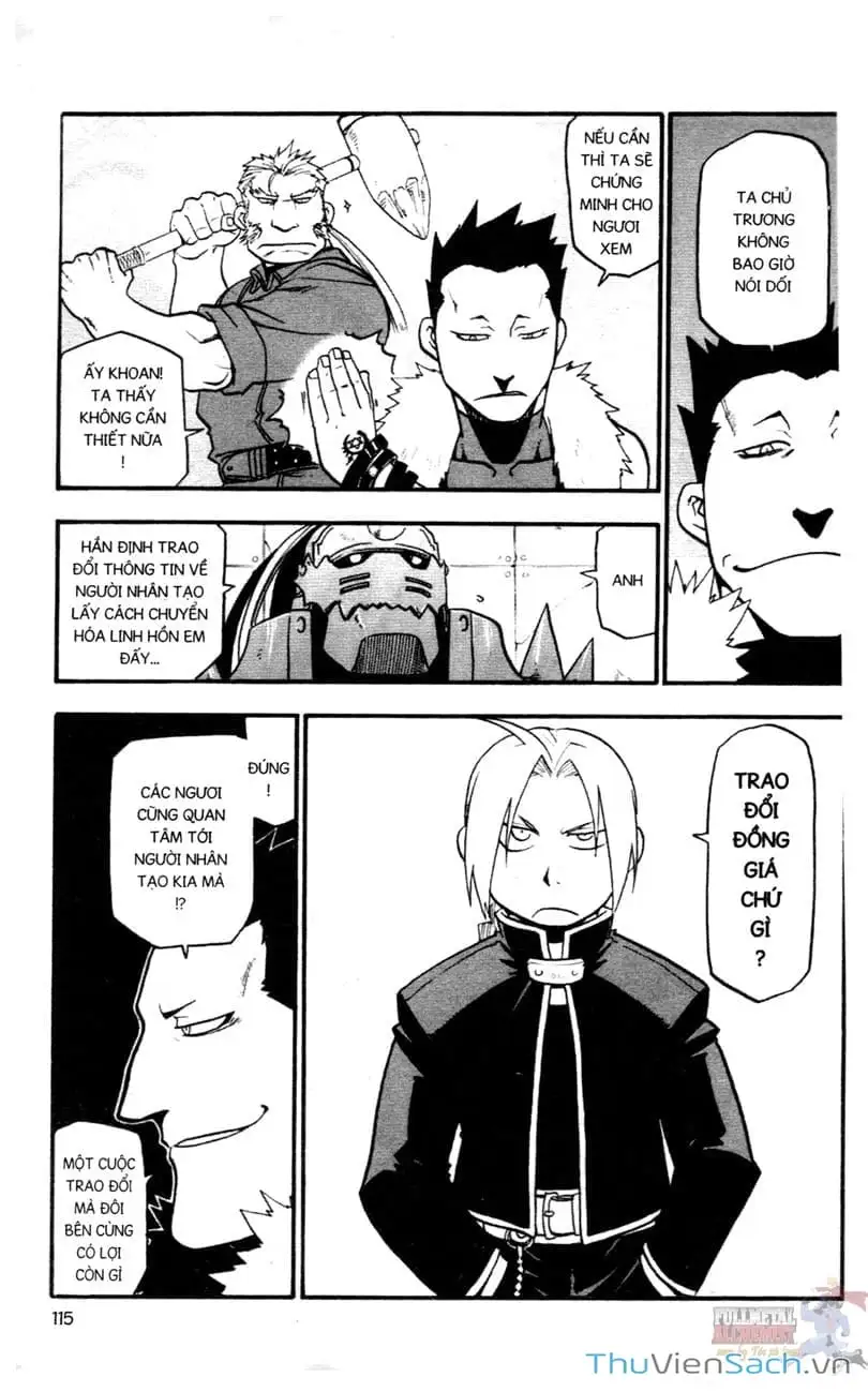 Truyện Tranh Giả Kim Thuật Sư trang 4