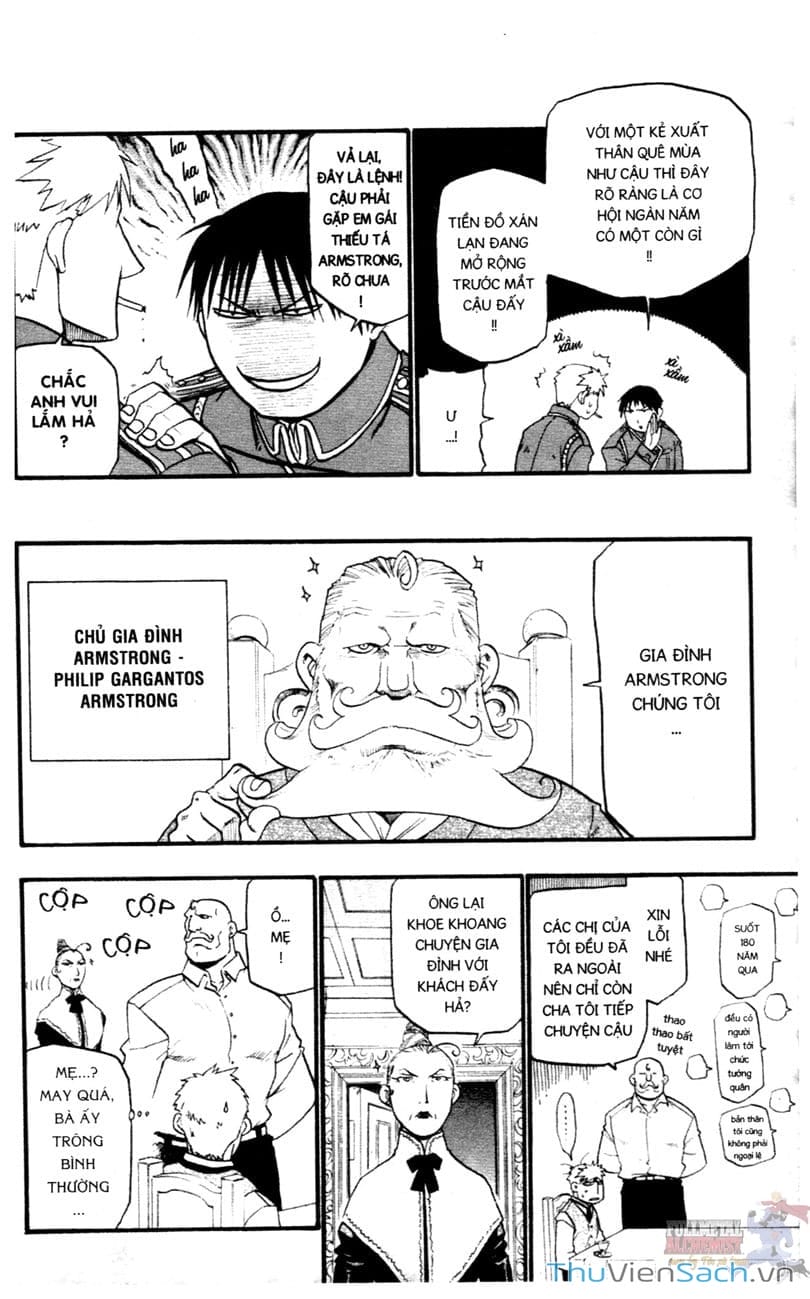 Truyện Tranh Giả Kim Thuật Sư trang 4