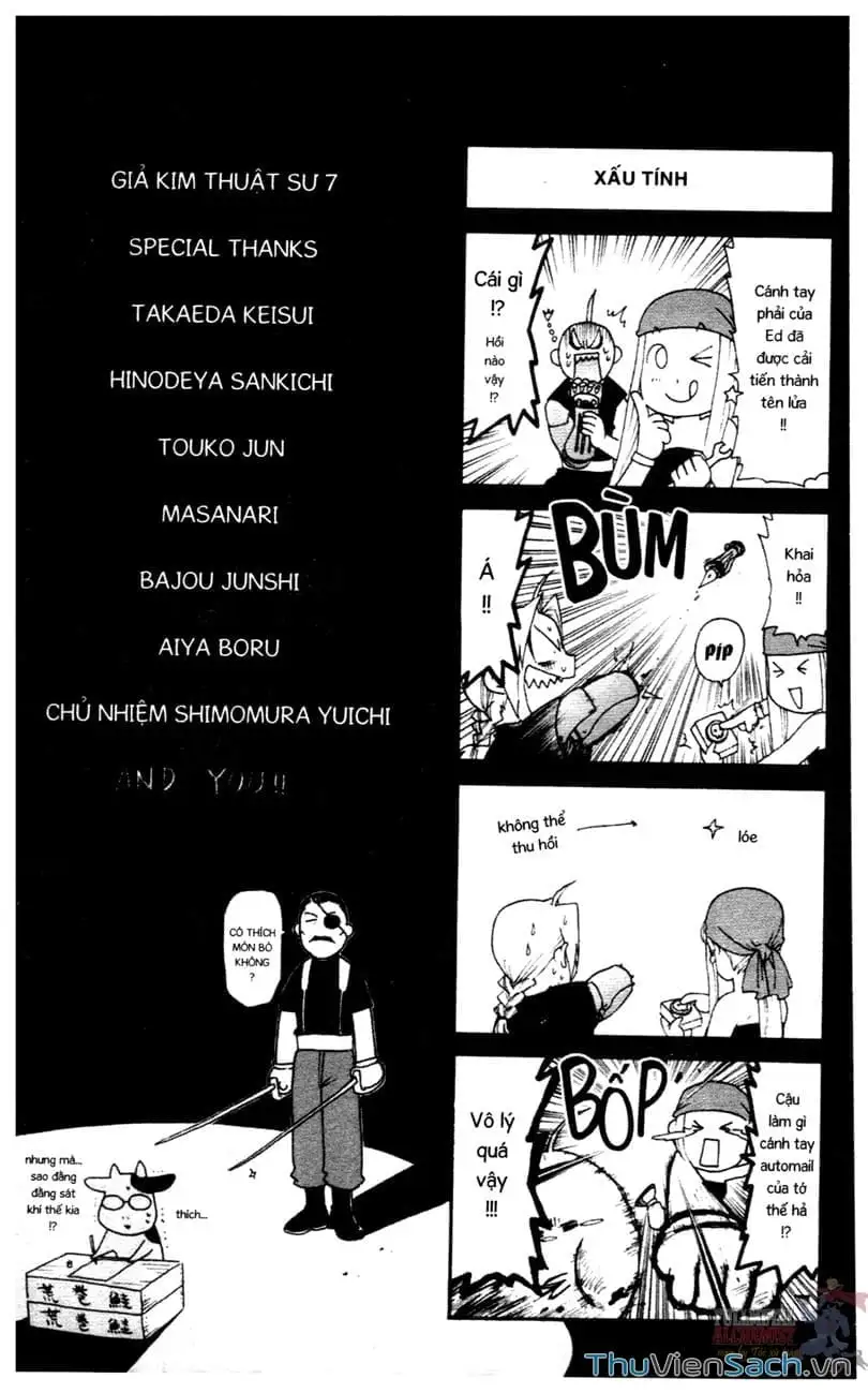 Truyện Tranh Giả Kim Thuật Sư trang 4