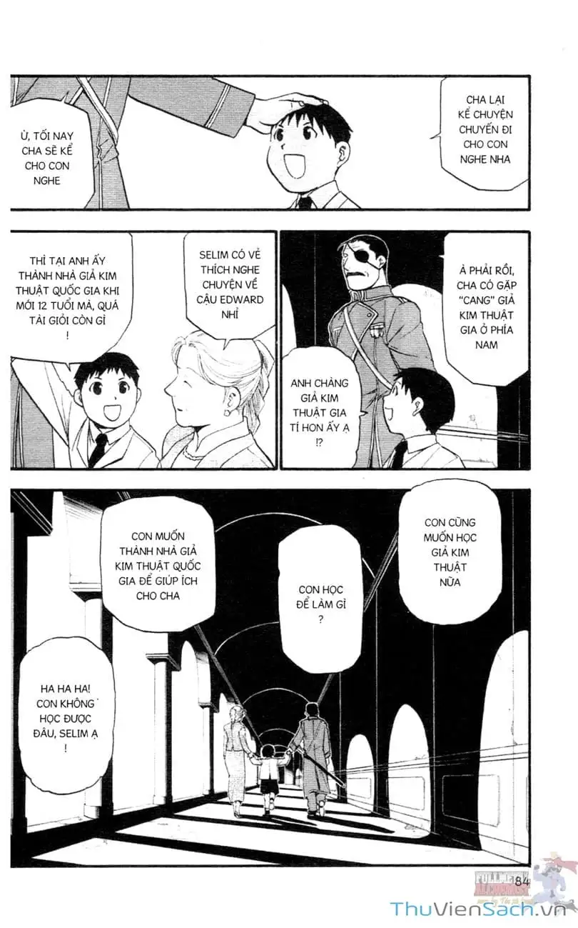 Truyện Tranh Giả Kim Thuật Sư trang 4