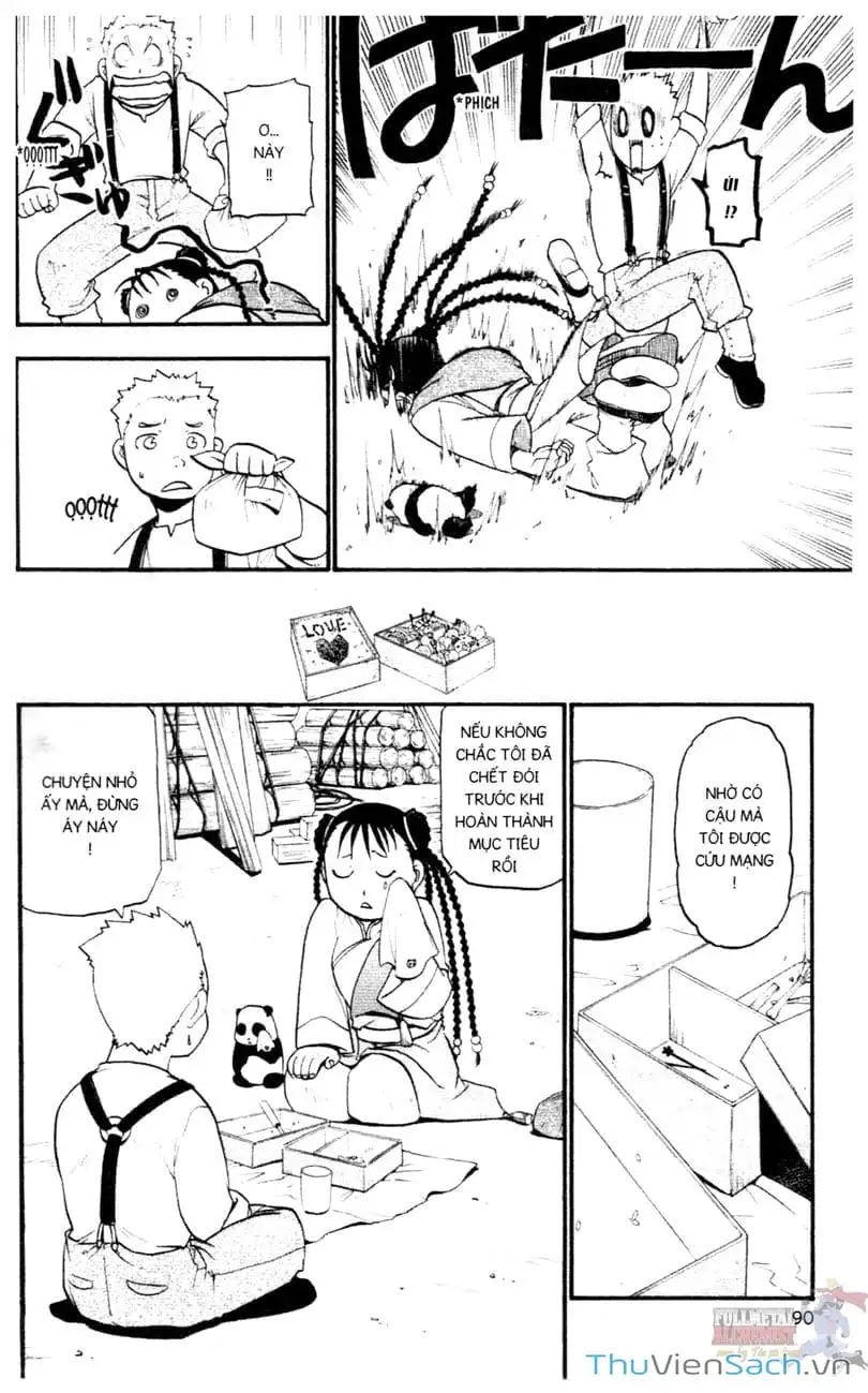 Truyện Tranh Giả Kim Thuật Sư trang 4