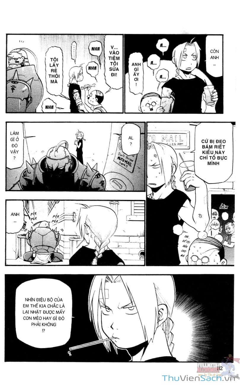 Truyện Tranh Giả Kim Thuật Sư trang 4