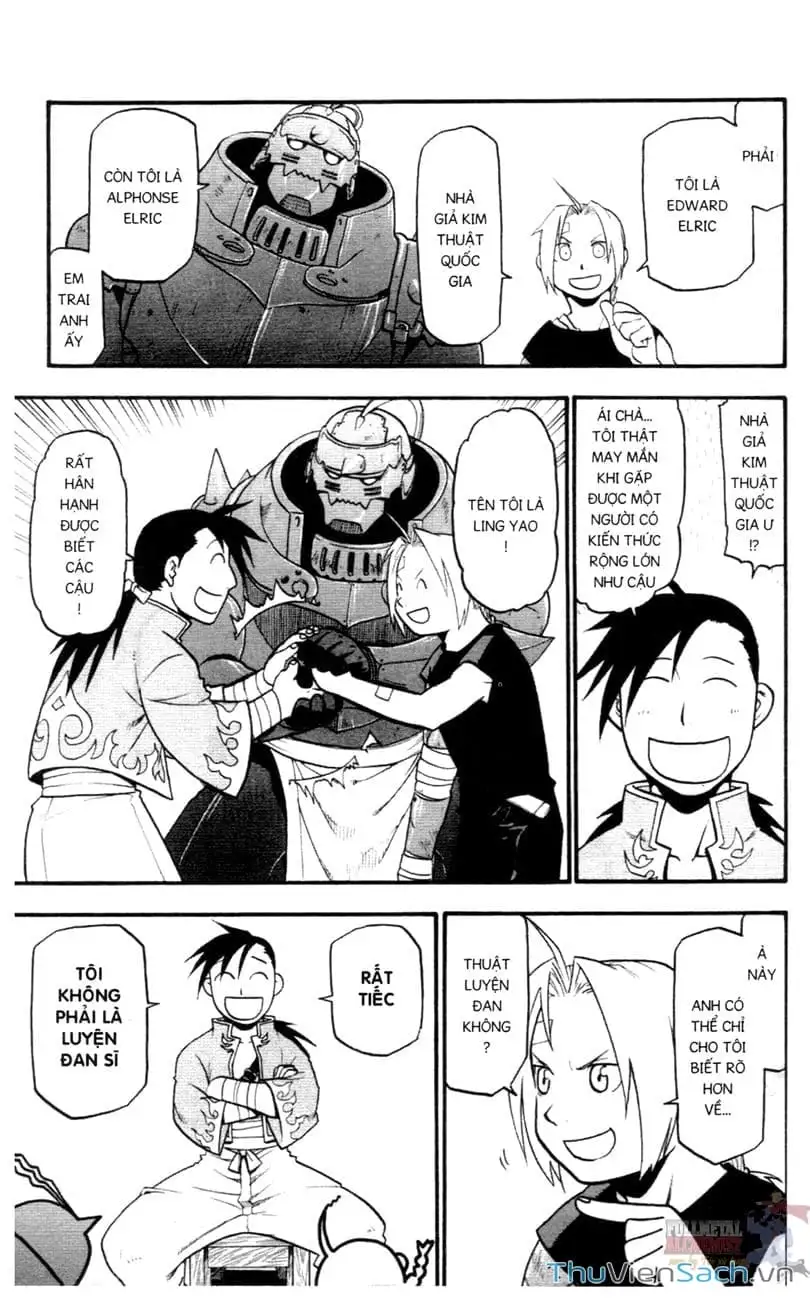 Truyện Tranh Giả Kim Thuật Sư trang 4