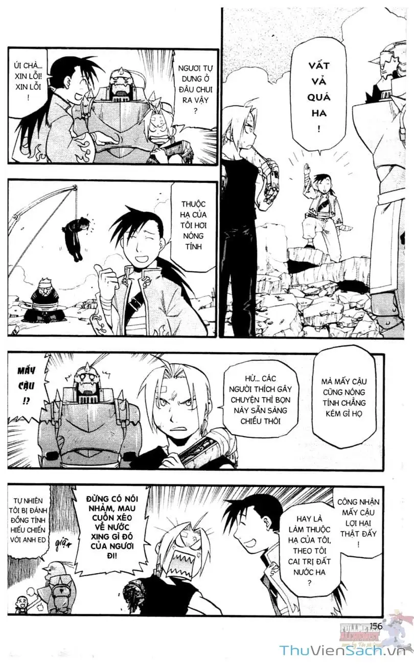 Truyện Tranh Giả Kim Thuật Sư trang 4