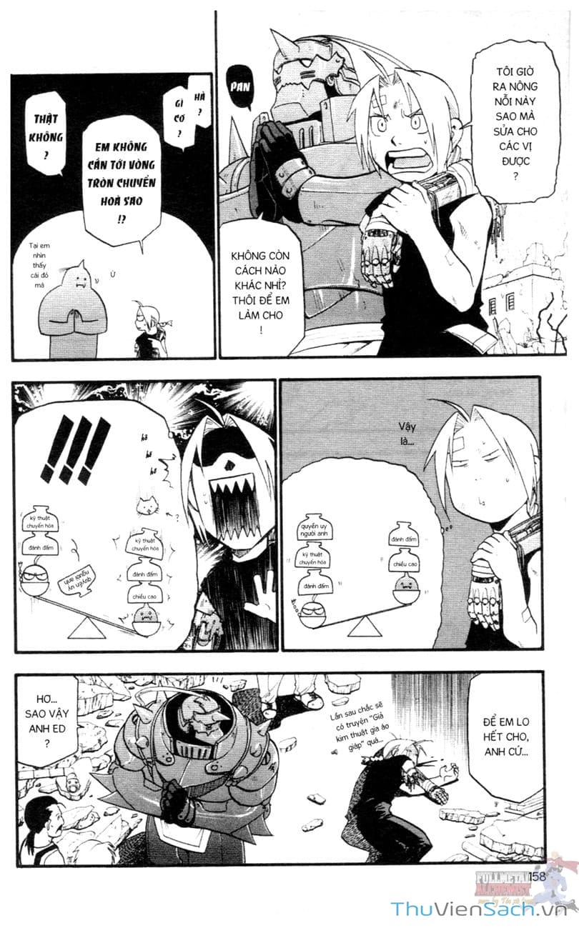 Truyện Tranh Giả Kim Thuật Sư trang 4