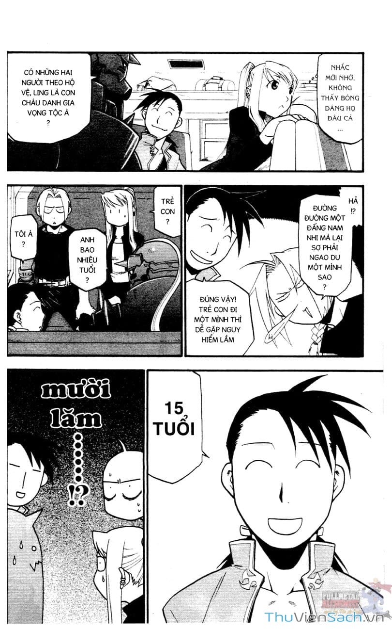 Truyện Tranh Giả Kim Thuật Sư trang 4